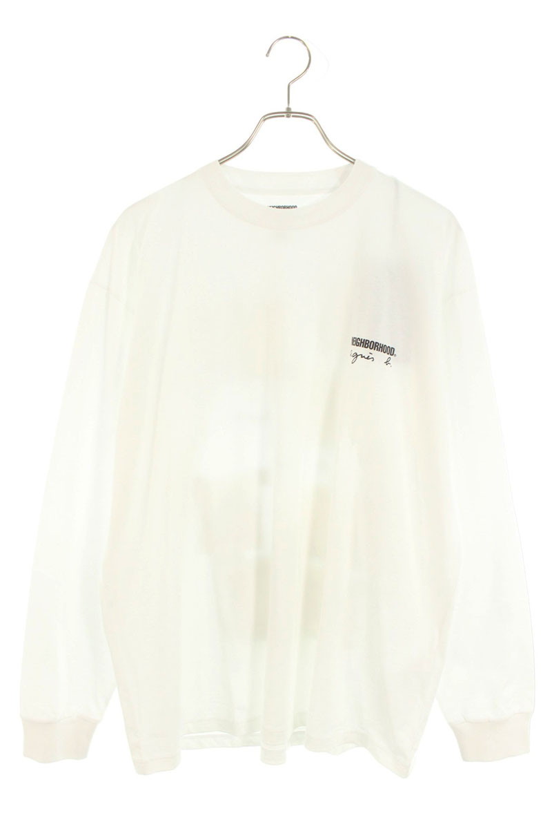 ネイバーフッド アニエスベー サイズ:XL 2527270N-CSM05S フォトプリント長袖カットソー 中古 BS99