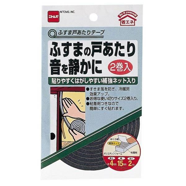 仕様品番：E025規格：4mm×15mm×2m基材：独立発泡ポリエチレン（補強ネット付）粘着剤：アクリル系粘着剤はくり紙：紙●クッション性に優れたポリエチレン製で、ふすまを傷めず、開閉音を和らげます。