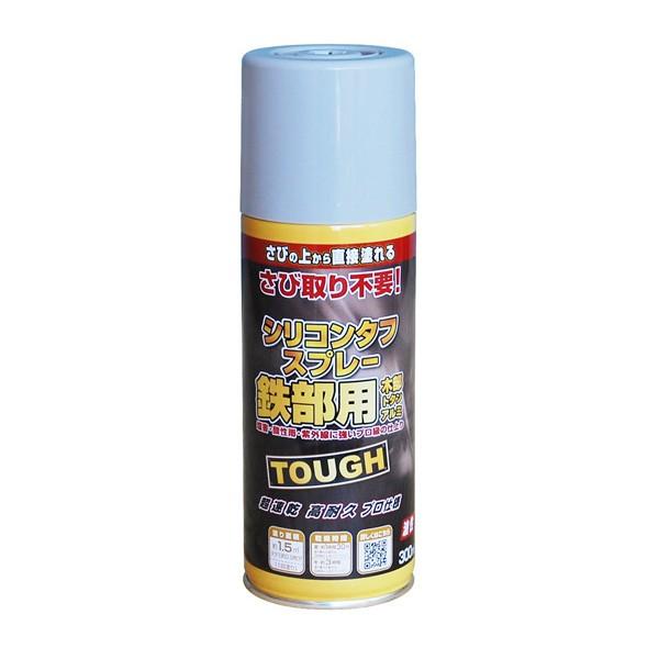 仕様色・柄：グレー容量：300ml用途：トタン、金属サイディング、フェンス、シャッター、手すり、物置、農機具などの屋内外の鉄部、塩ビパイプ、アルミ建材、木部塗料タイプ：特殊シリコンアクリル樹脂塗料光沢
