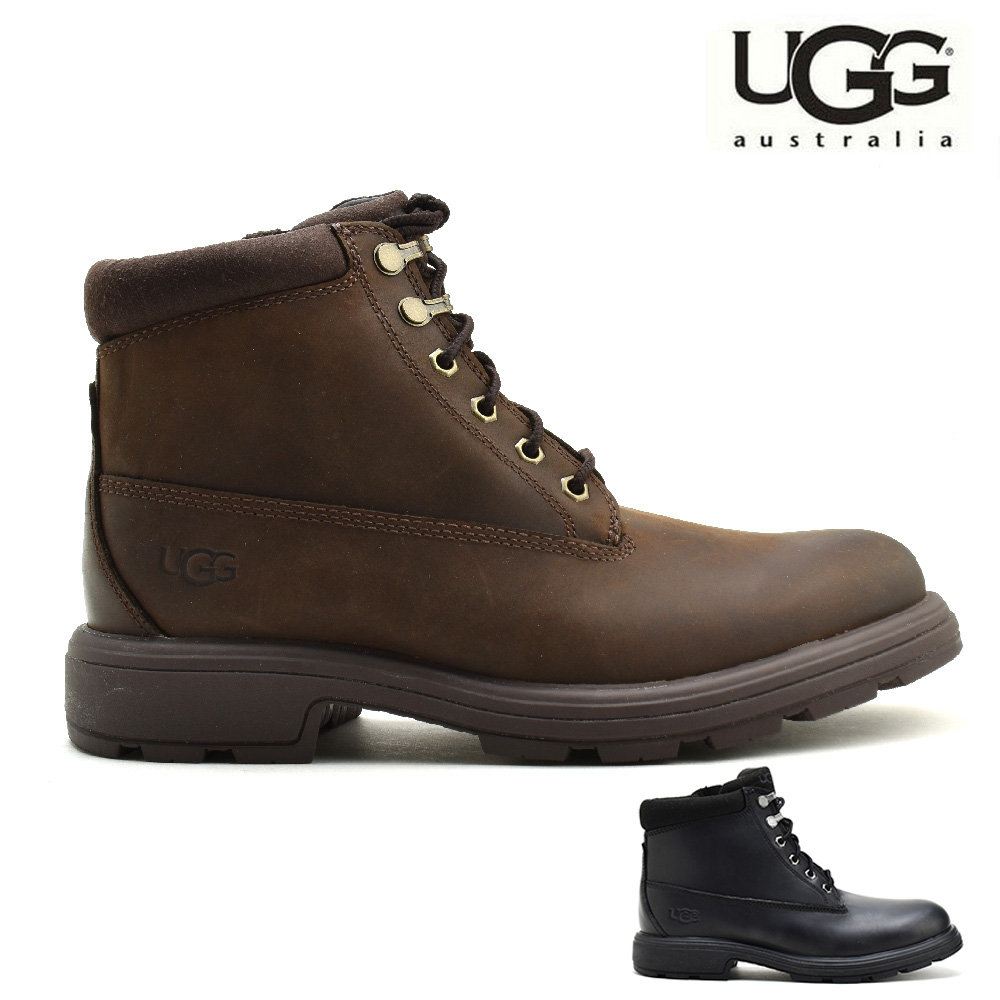 アグ ビルトモア メンズ エンジニアブーツ ミッド ブーツ マウンテンブーツ サイドジップ プレイントゥ ブラック ブラウン UGG BILTMORE