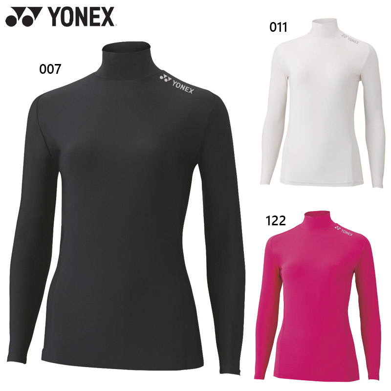 ヨネックス レディース ウィメンズハイネック長袖シャツ バドミントン ウェア 競技 テニス ランニング 長袖 機能インナー フィットネスモ