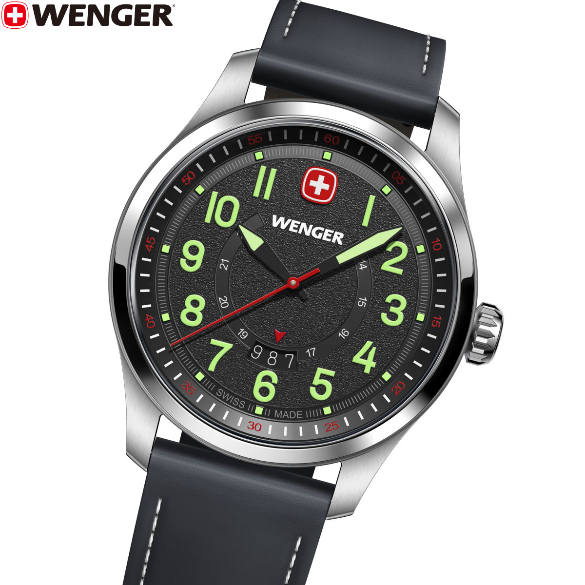 ウェンガー WENGER Terragraph テラグラフ 腕時計 メンズ 01.0541.121