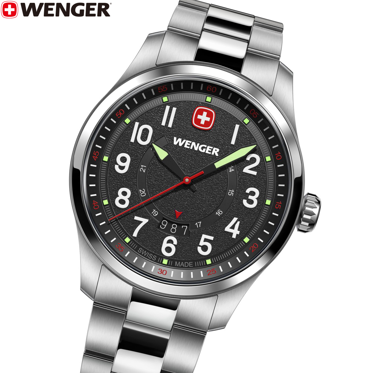 ウェンガー WENGER Terragraph テラグラフ 腕時計 メンズ 01.0541.122