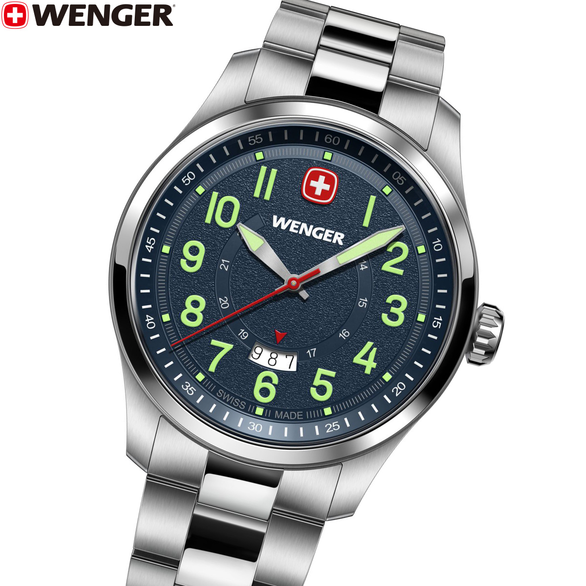 ウェンガー WENGER Terragraph テラグラフ 腕時計 メンズ 01.0541.123