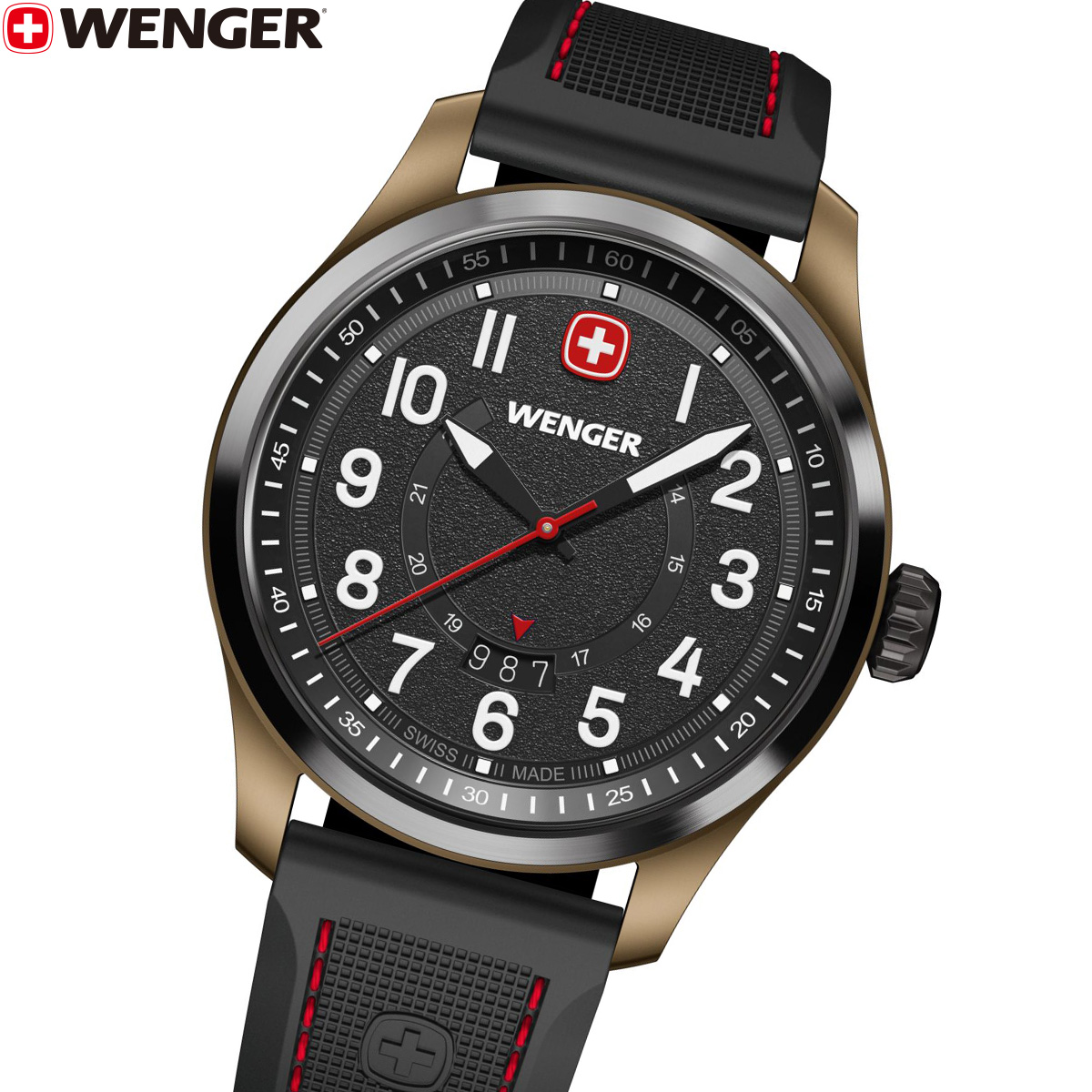 ウェンガー WENGER Terragraph テラグラフ 腕時計 メンズ 01.0541.124