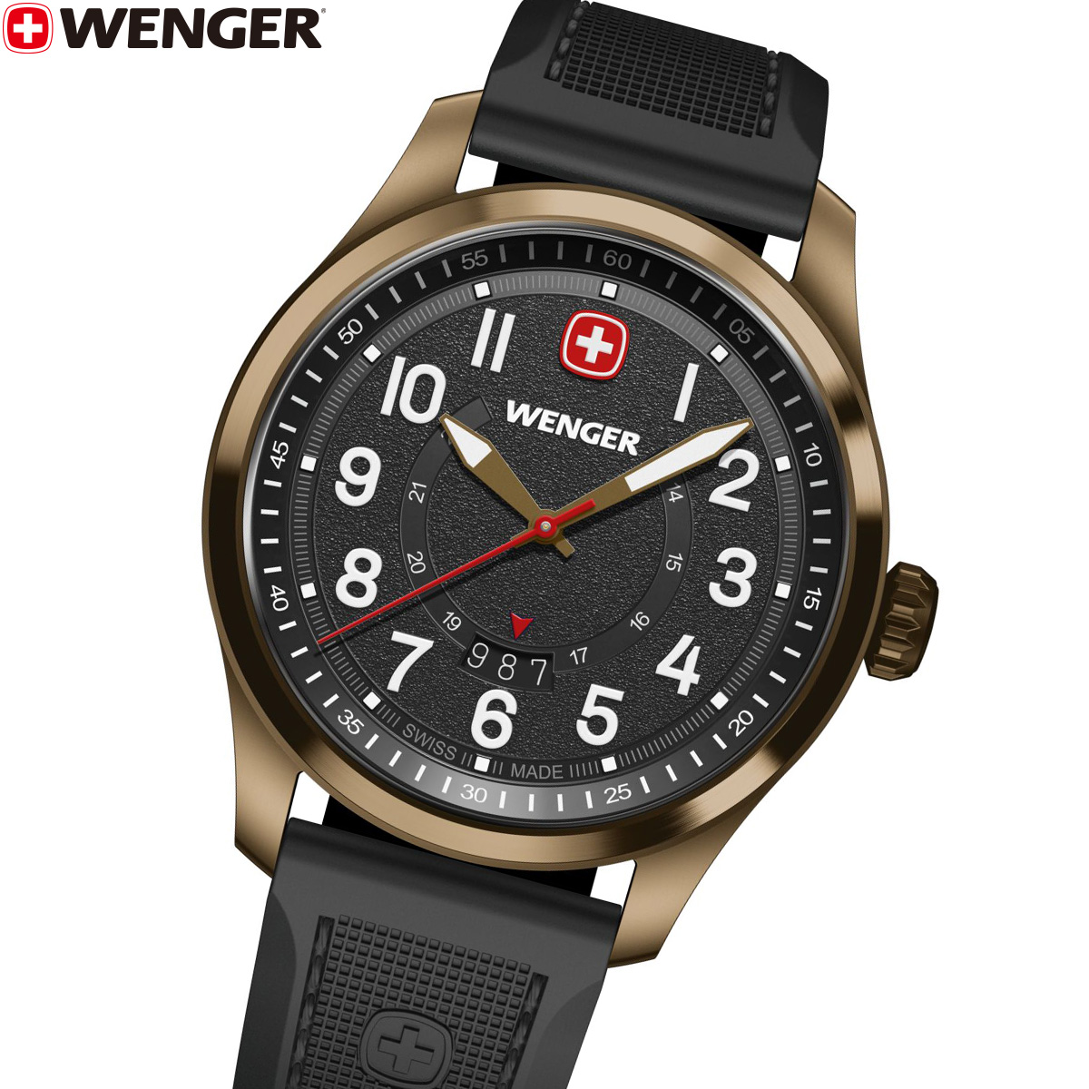 ウェンガー WENGER Terragraph テラグラフ 腕時計 メンズ 01.0541.125