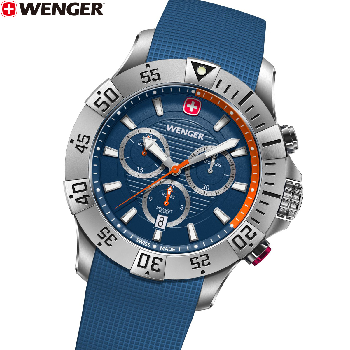 ウェンガー WENGER Seaforce Chrono シーフォース クロノグラフ 腕時計 メンズ 01.0643.124