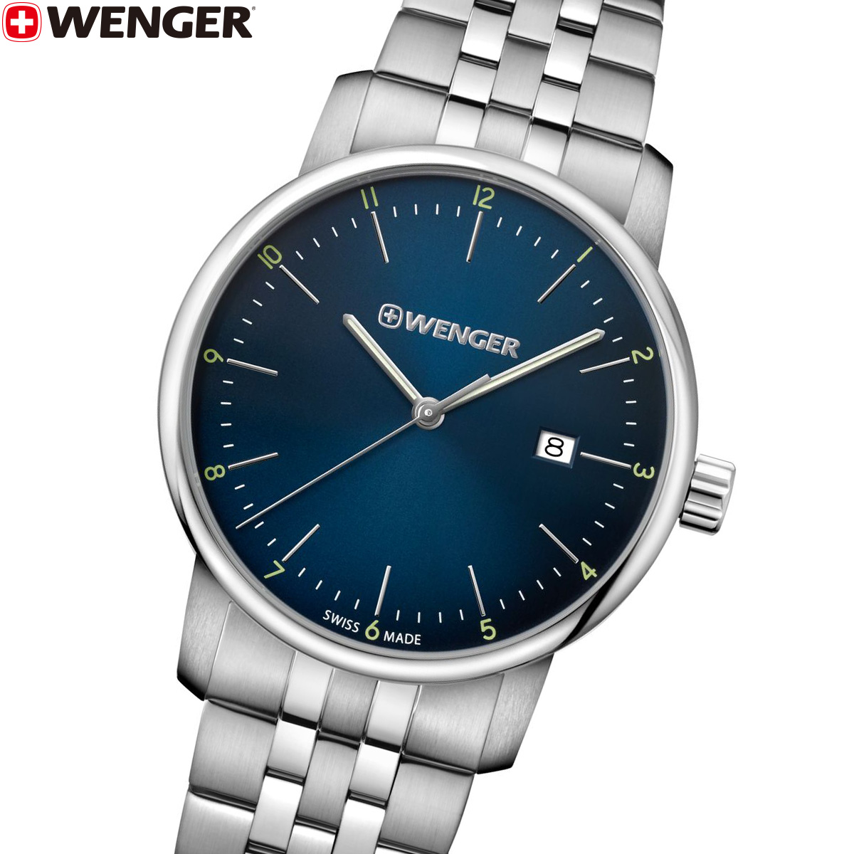 ウェンガー WENGER Urban Classic アーバンクラシック 腕時計 メンズ 01.1741.123