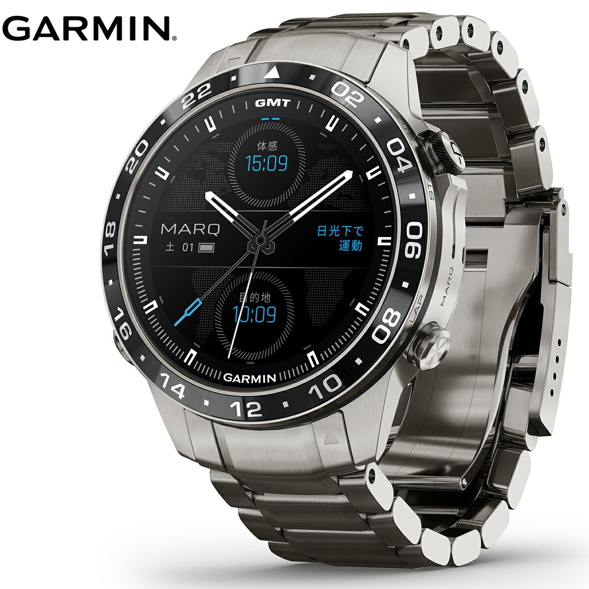 ガーミン GARMIN MARQ Aviator Gen 2 マーク アビエイター 010-02648-A2 GPS スマートウォッチ ウェアラブル 腕時計 メンズ