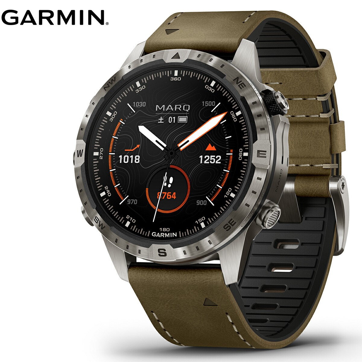 ガーミン GARMIN MARQ Adventurer Gen 2 マーク アドベンチャラー 010-02648-D2 GPS スマートウォッチ ウェアラブル 腕時計 メンズ
