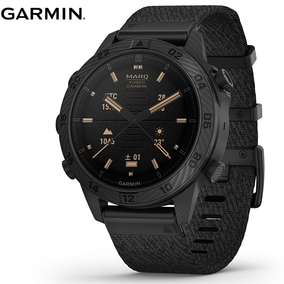 ガーミン GARMIN MARQ Commander (Gen 2) Carbon Edition マーク コマンダー カーボン エディション 010-02722-A2 GPS スマートウォッチ 腕時計 メンズ