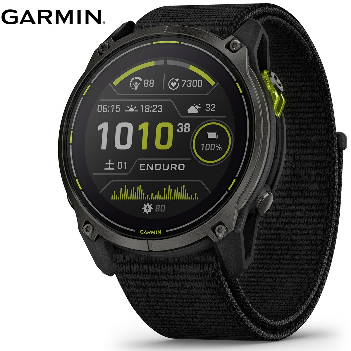 ガーミン GARMIN Enduro 3 エンデューロ3 GPS ランニングウォッチ スマートウォッチ 腕時計 010-02751-21 ブラック