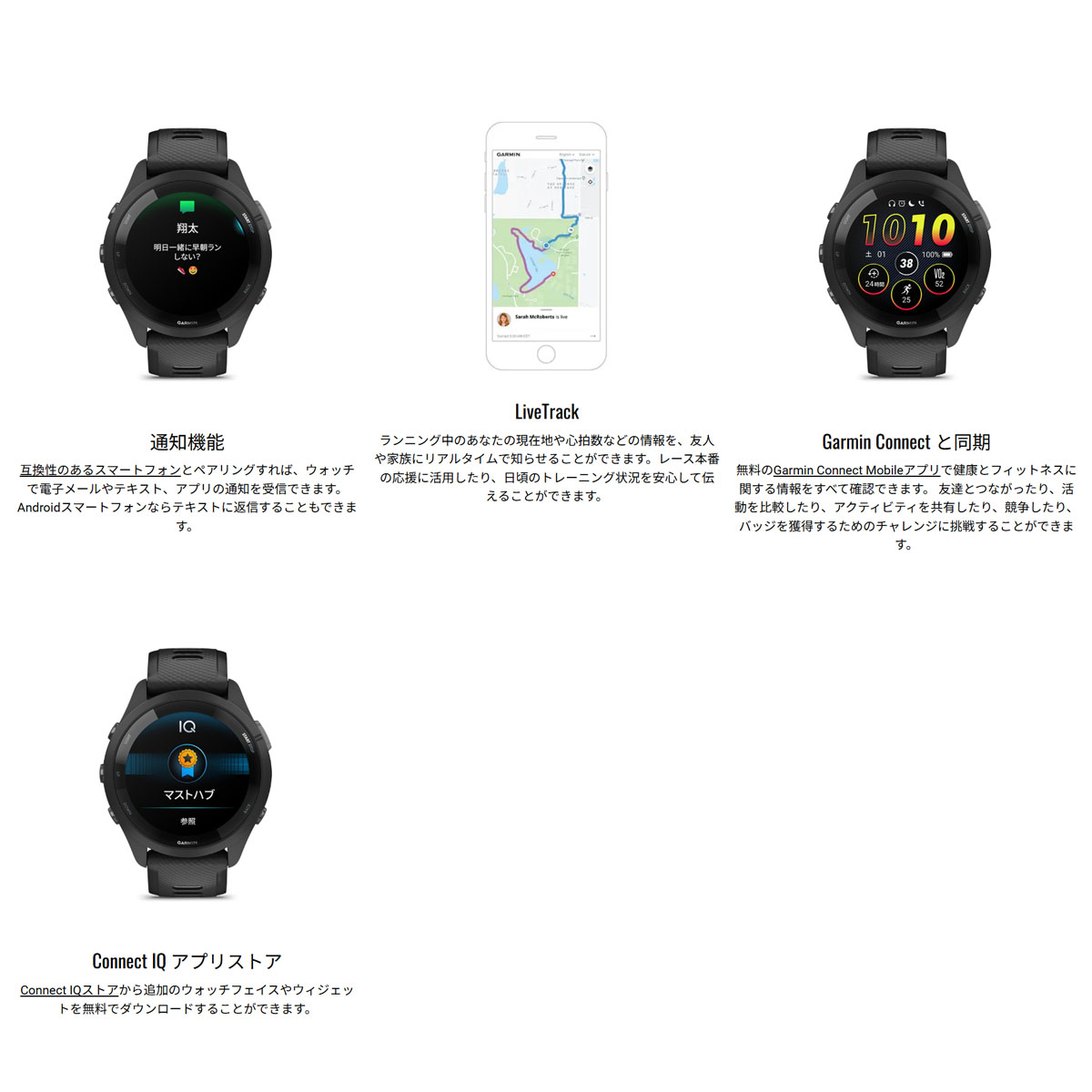 ガーミン GARMIN Forerunner 265 Aqua フォアランナー 265 010-02810