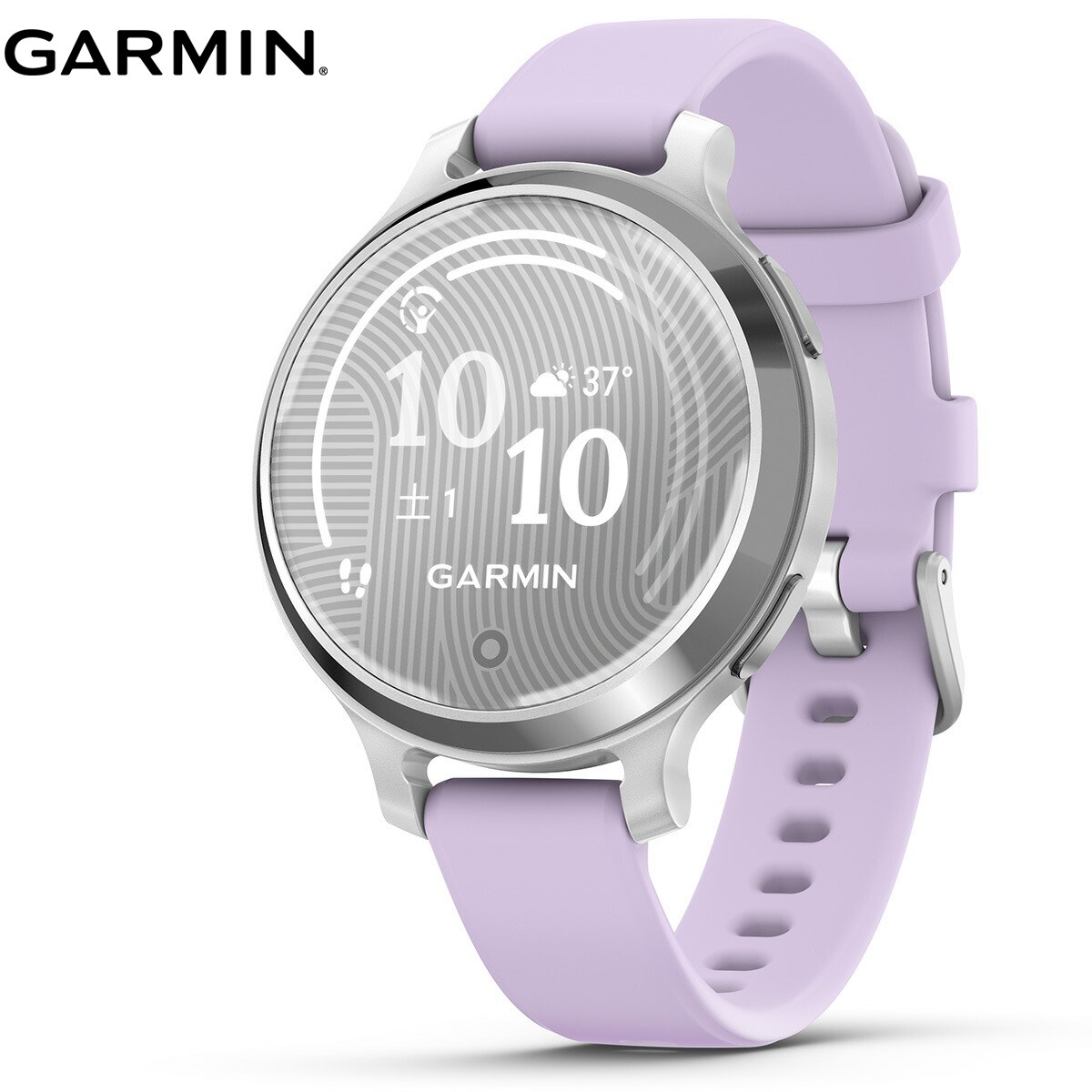 ガーミン GARMIN Lily 2 Active リリー2 アクティブ GPS スマートウォッチ ウェアラブル 腕時計 レディース 010-02891-41 Jasmine Purple / Silver