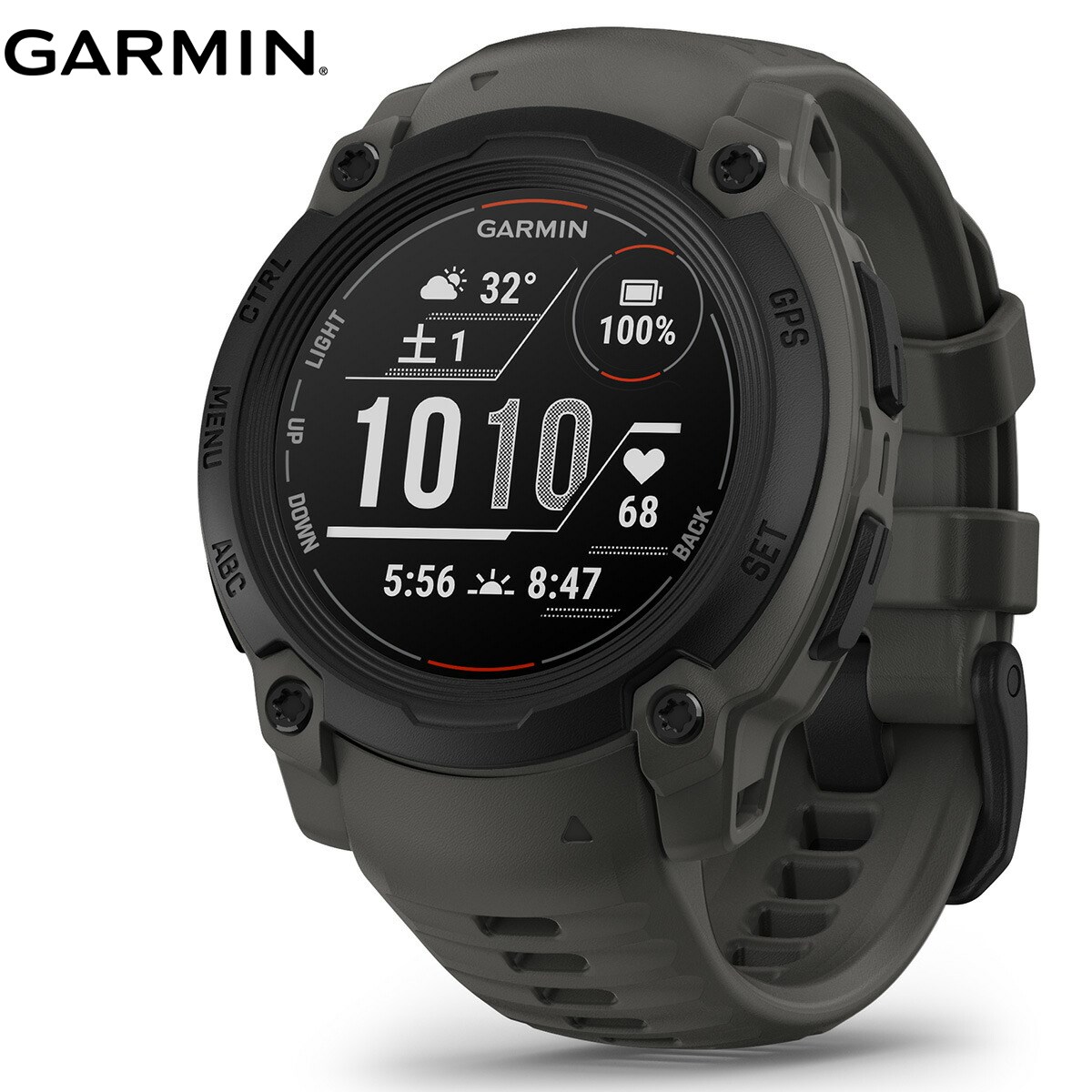 ガーミン GARMIN Instinct E 40mm インスティンクトE 40ミリ GPS スマートウォッチ アウトドア 腕時計 010-02932-12 Black/Charcoal