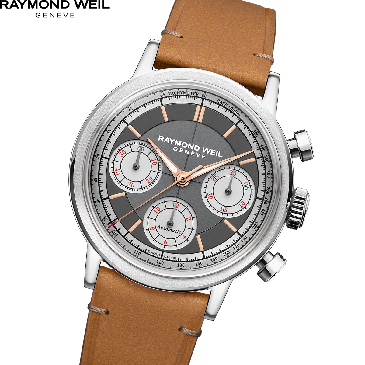 レイモンド・ウェイル RAYMOND WEIL ミレジム MILLESIME 腕時計 メンズ 自動巻き クロノグラフ 7765-STC-60651