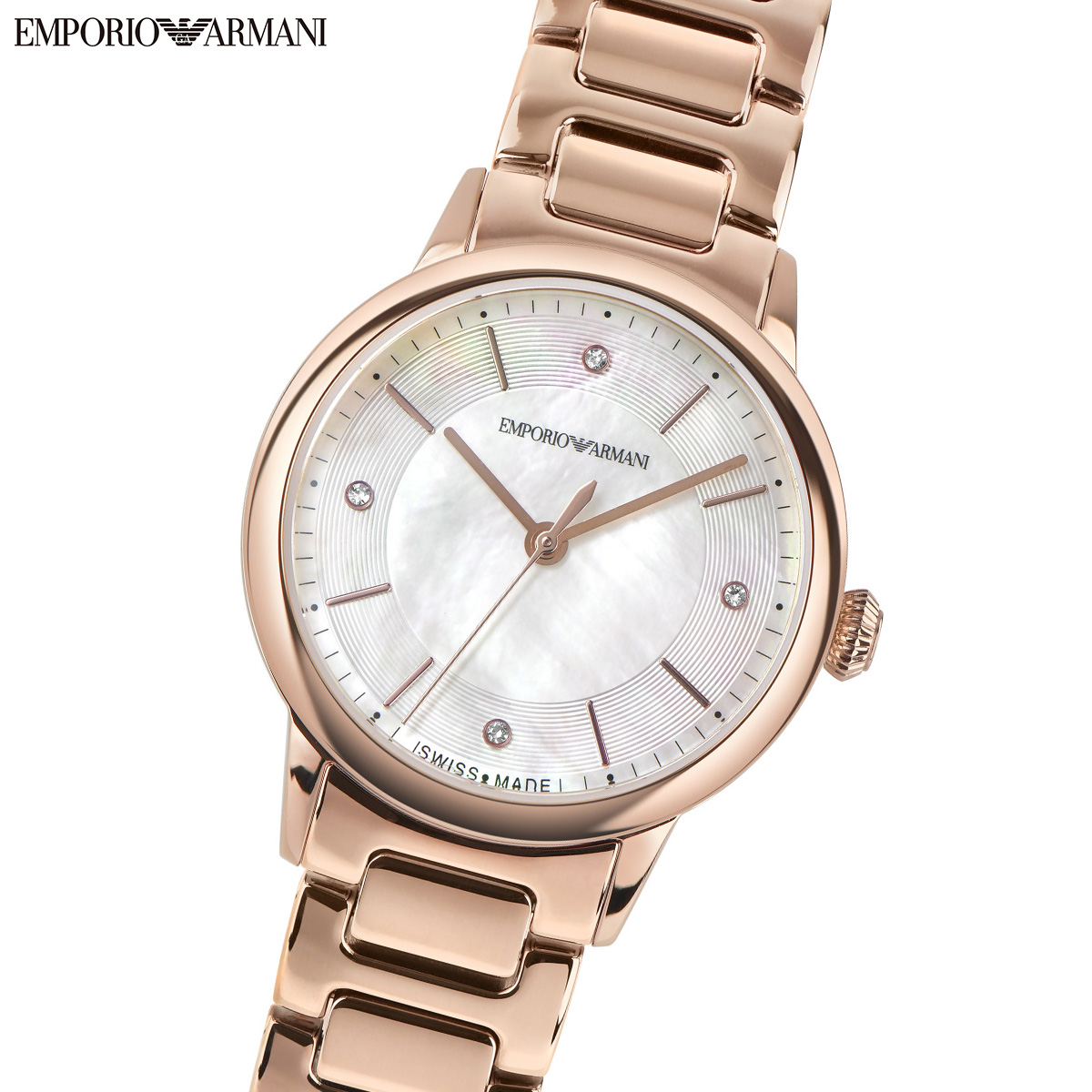 エンポリオアルマーニ EMPORIO ARMANI 腕時計 レディース ステンレススチールウォッチ ARS5301