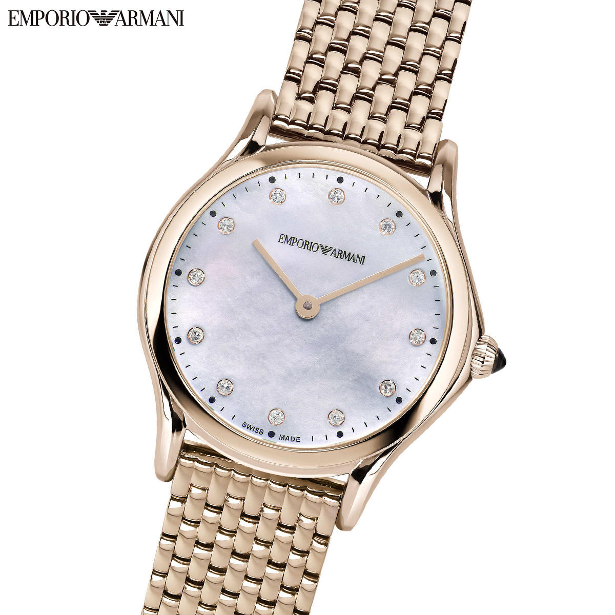 エンポリオアルマーニ EMPORIO ARMANI 腕時計 レディース ステンレススチールウォッチ ARS7509