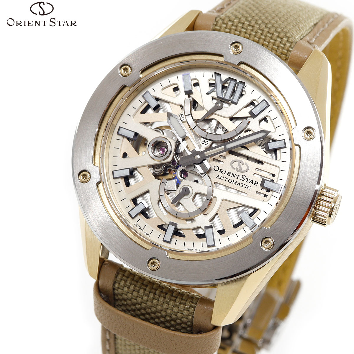 オリエントスター ORIENT STAR M34 アバンギャルド F8 スケルトン 限定モデル 腕時計 メンズ 自動巻 機械式 日本製 RK-BZ0005G