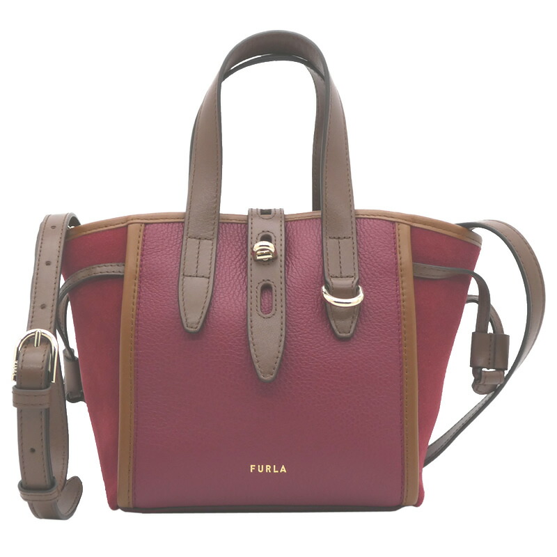 フルラ FURLA NET トート ミニ TONI CILIEGIA ダークレッド BASRFUA_BX1208_1007_T6G00 ネット 2WAY ハンドバッグ レディース 【新品 新