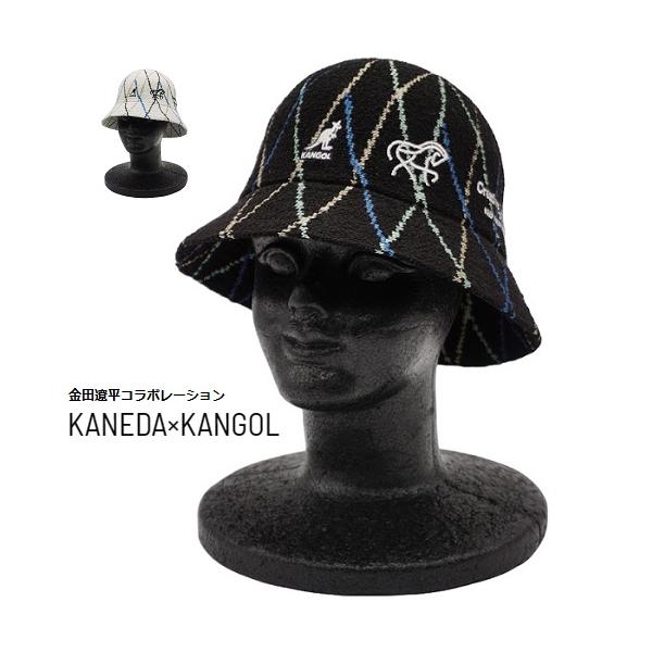 カンゴール 帽子 ハット メンズ レディース KANEDA Plaid Bermuda Casual 金田遼平 x プレイド バミューダ カジュアル コラボ