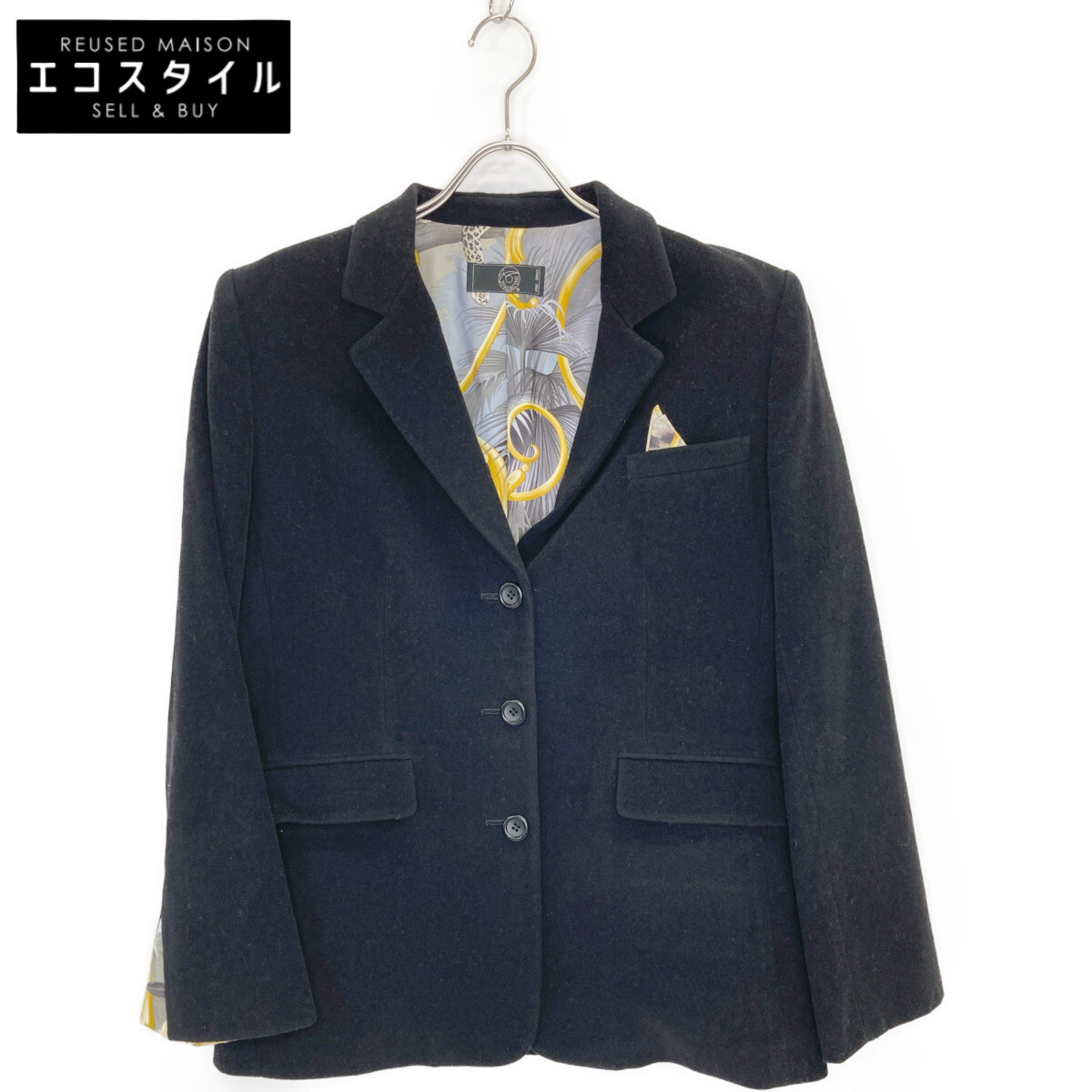 SPADACINI スパダチーニ ジャケット 44 ブラック レディース