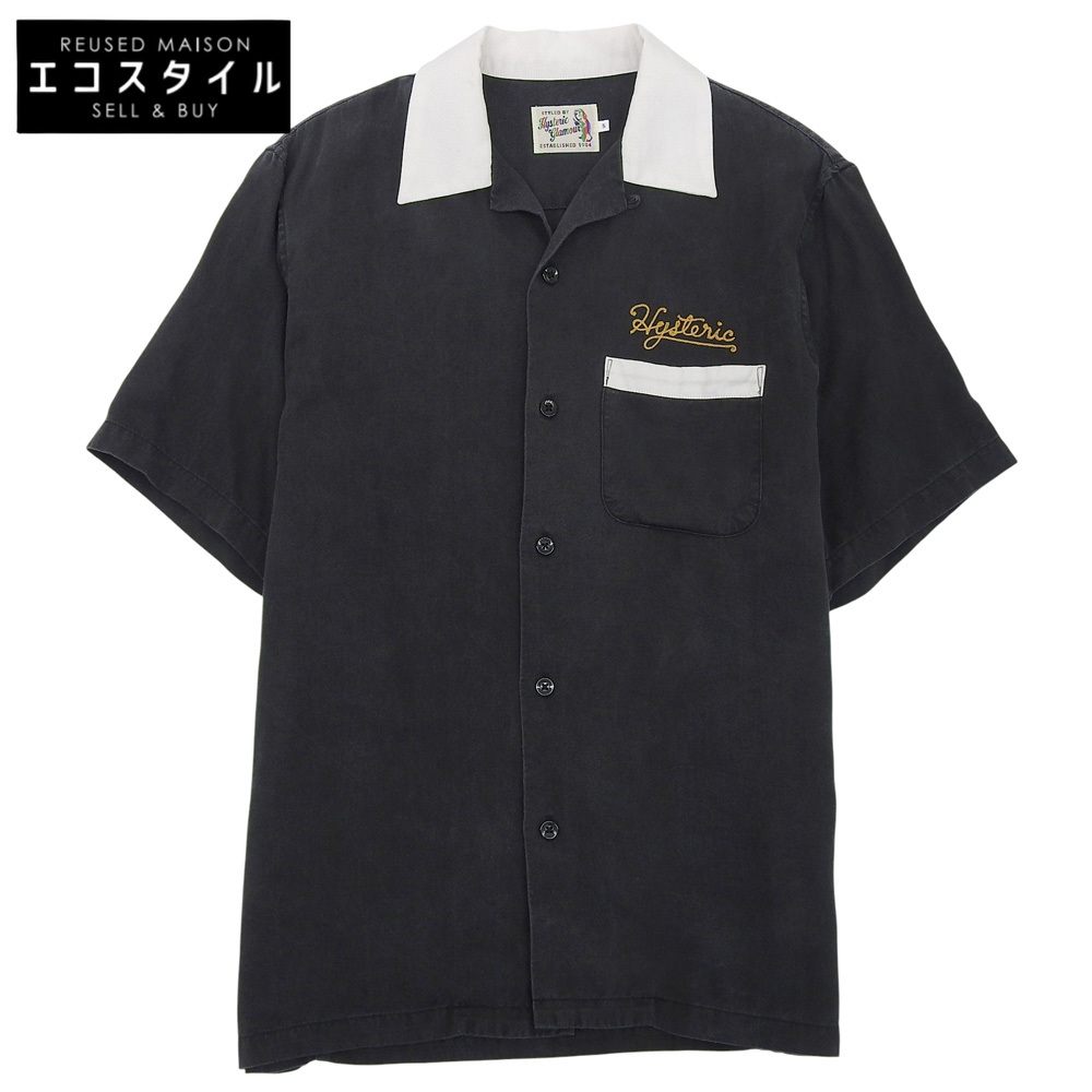 HYSTERIC GLAMOUR ヒステリックグラマー トップス S ブラック メンズ