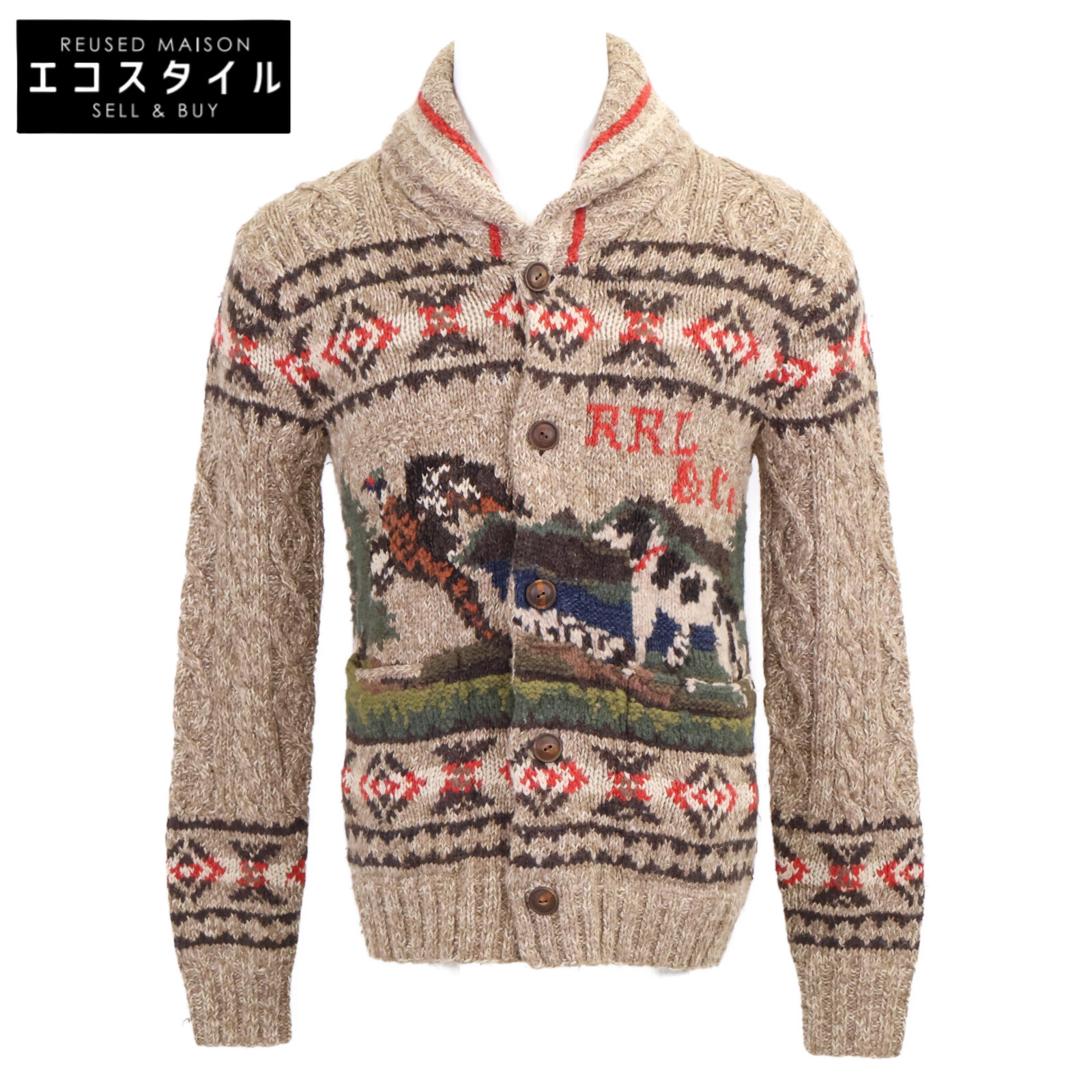 RRL ダブルアールエル トップス XS/TP ベージュ メンズ