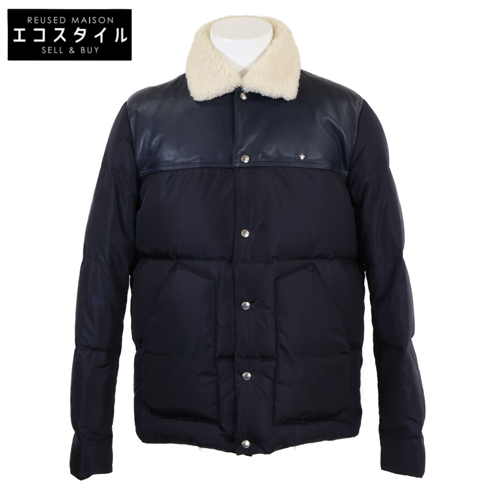 Dior HOMME ディオールオム ジャケット 50 ネイビー メンズ