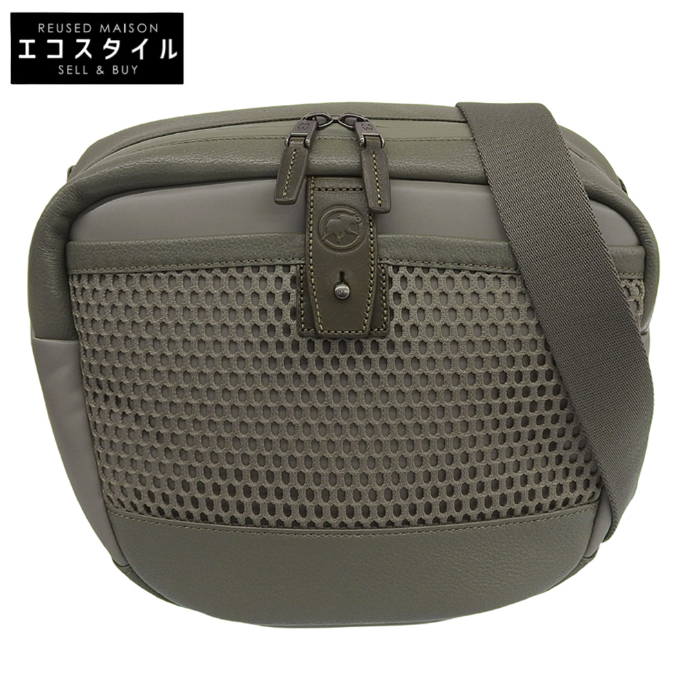 HUNTING WORLD ハンティングワールド ショルダーバッグ ライトグリーン メンズ