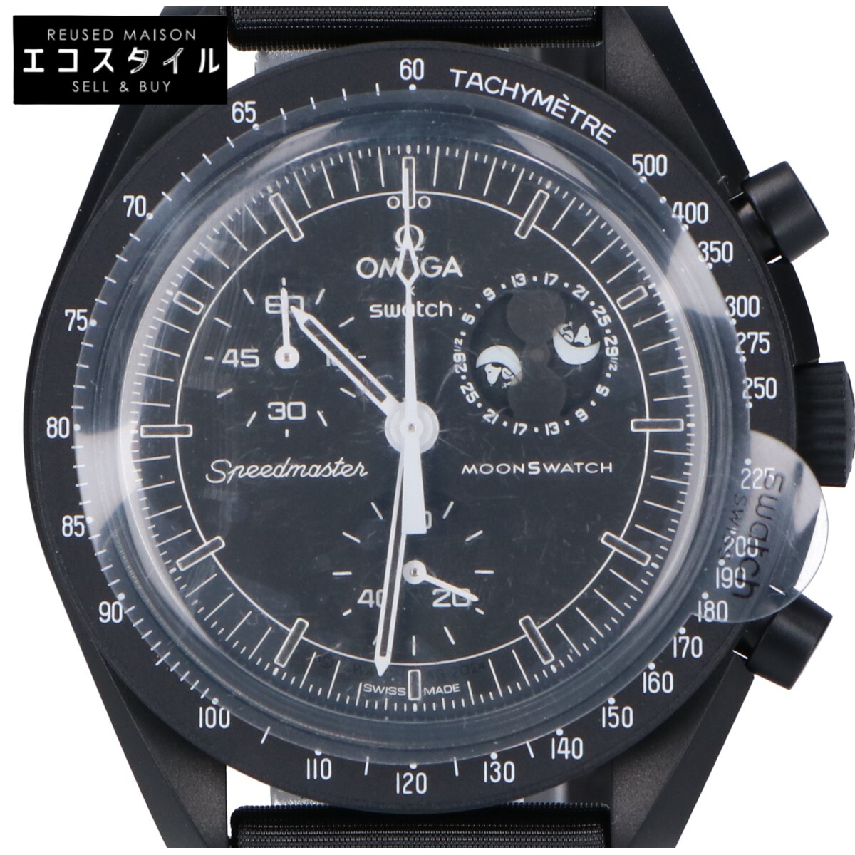 OMEGA オメガ 腕時計 ブラック メンズ