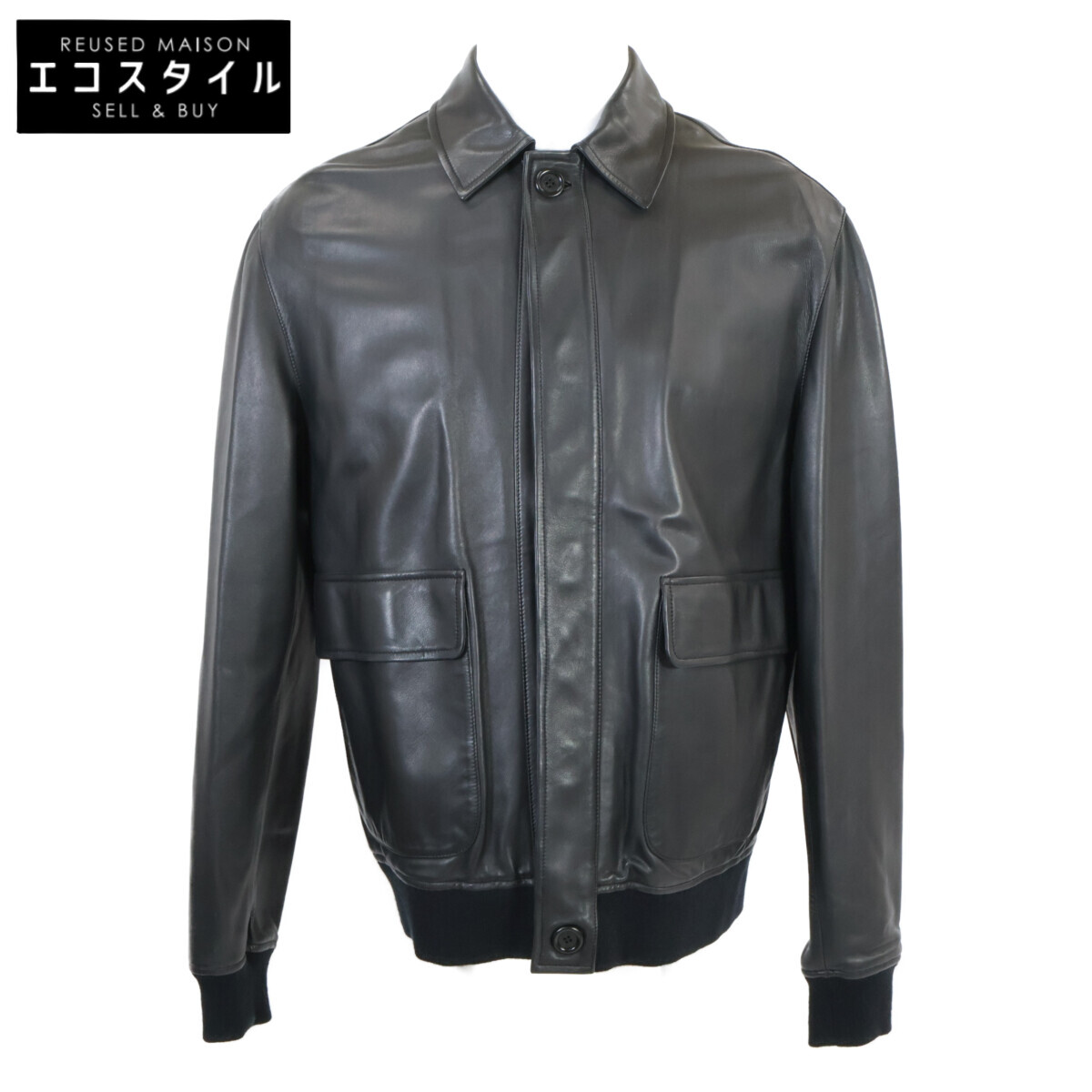 LOEWE ロエベ ジャケット 48 ブラック メンズ