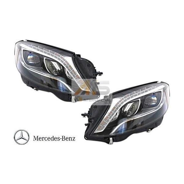 【M's】W222 ベンツ AMG Sクラス（2013y-）純正品 LEDヘッドライト 左右（ナイトビュー付き車用）S300 S400 S550 S600 S63 S65 222-820-8