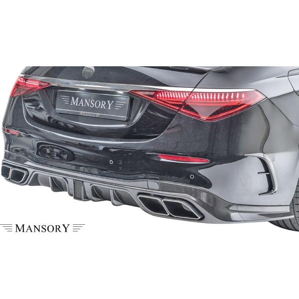 【M's】 W223 ベンツ "AMG-LINE" Sクラス 前期 (2021y-) MANSORY ディフューザー Type-2 ／／ マンソリー CARBON カーボン エアロ S500