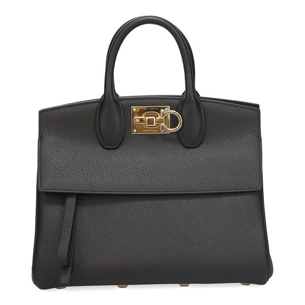 フェラガモ バッグ レディース FERRAGAMO ステューディオバッグ スモール 21H159 ブラック