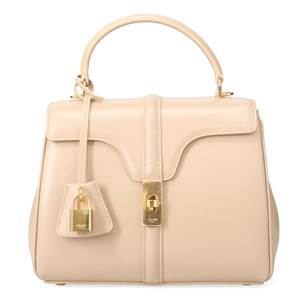 セリーヌ バッグ レディース CELINE スモール16 18800 3BEY 02BG ベージュ