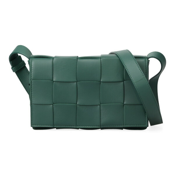 ボッテガヴェネタ バッグ BOTTEGA VENETA カセット 578004 VMAY1 3049 エメラルドグリーン
